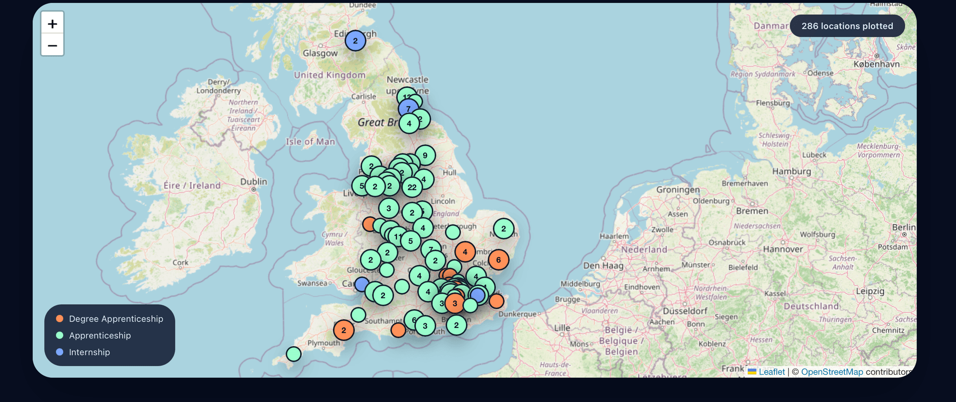 UK opportunity map